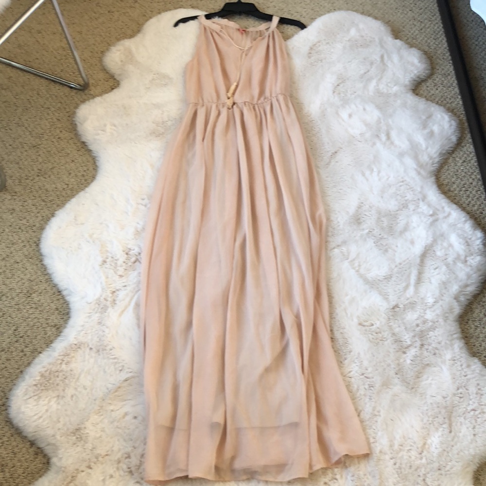 PEACH ROYAL DRESS - Picture 2 of 6